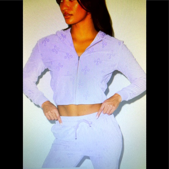 OVO Monogram terry cloth full zip hoodie & sweatpant SOLD OUT in store - Picture 2 of 6